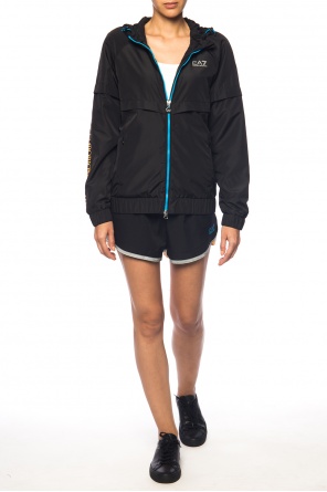 Hooded jacket with logo, zdjęcie 2 Hooded jacket with logo od EA7 Emporio Armani